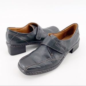 Josef Seibel Womens UK Size 40 Block Heel Loafers
